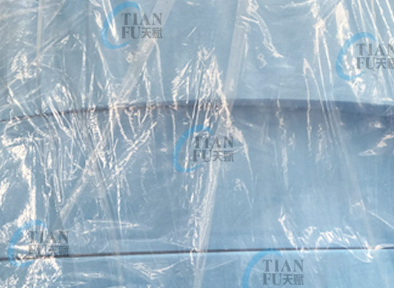 NON WOVEN FABRIC BLUE PACKING